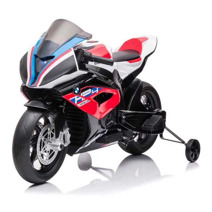 Motocicleta electrica pt. copil 4-9 ani, BMW Hp4 2x 45W 12V 7A, rosie