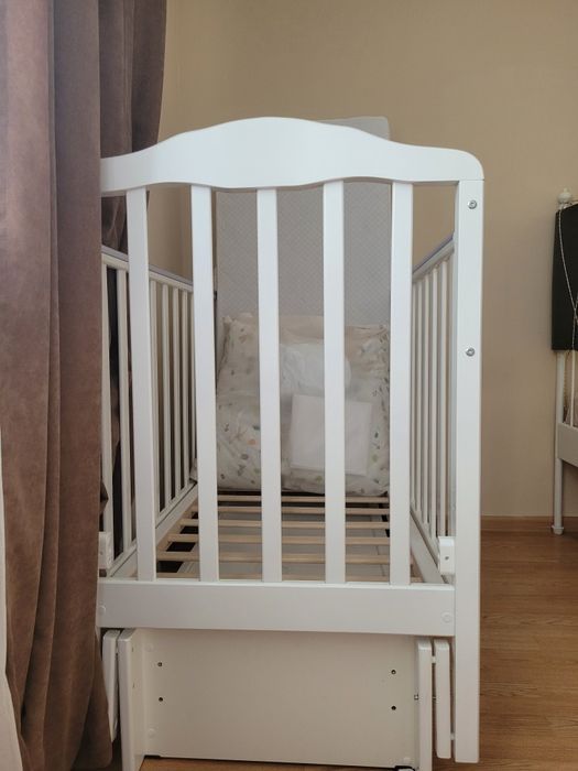 Детская кровать, бортики в подарок