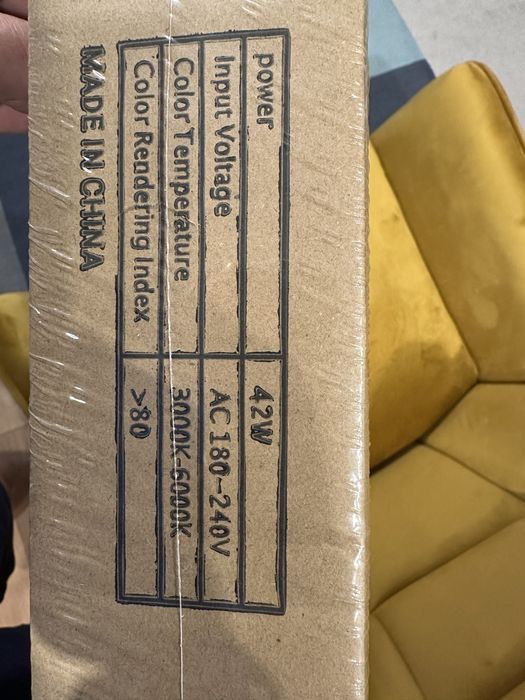 Детска LED лампа(плафон) облаци