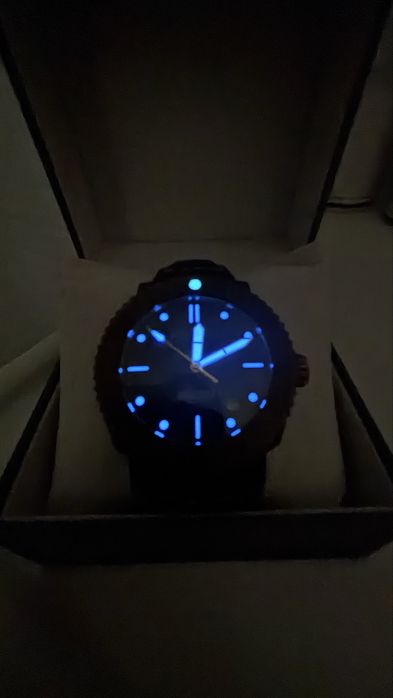 Автоматичен бронзов часовник Sea-Gull механизъм