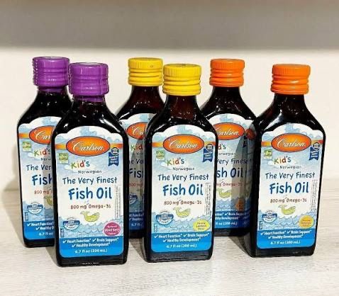 Carlson Fish oil kids / omega 3/ карлсон фиш оил кидс
