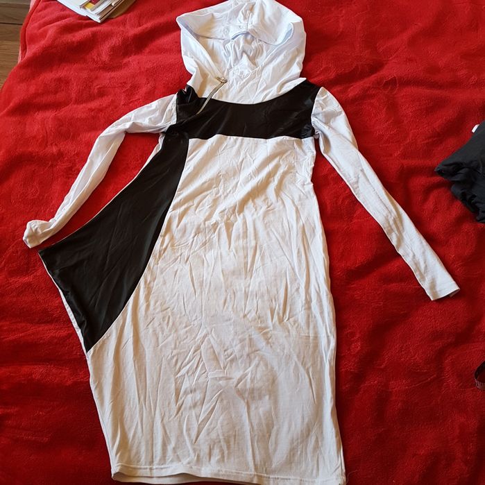 Бяла рокля туника универсален размер