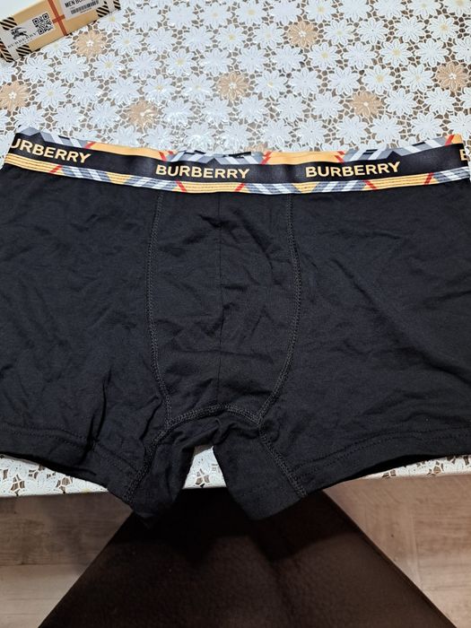 Черни Боксерки Burberry 3 броя