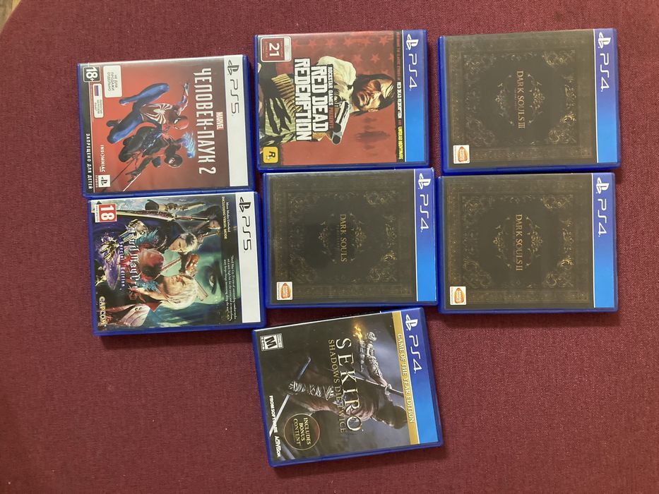 Диски для PS4, PS5