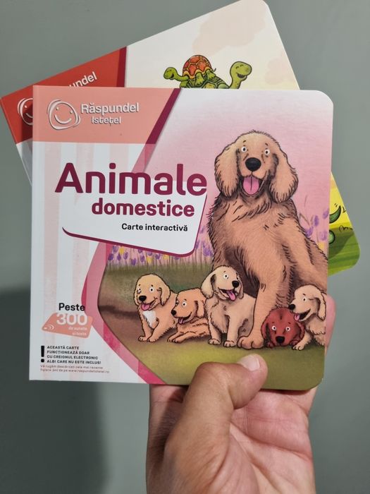 Set doua carti Raspundel Istetel (animale)