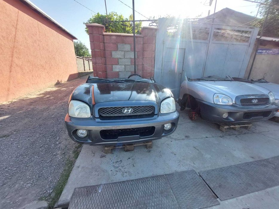двигатель на hyundai santa-fe 2.4 и  2.7