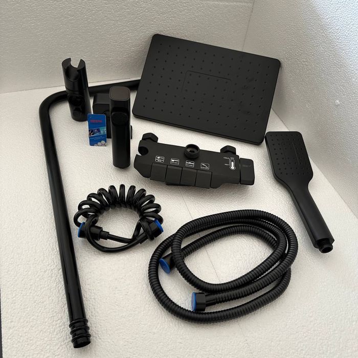 Смеситель  стояк душ Пианино 4в1