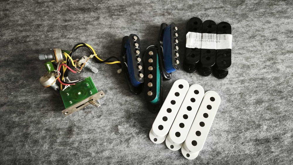 Set doze stratocaster cu cablaj - Garanție