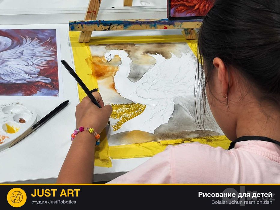 Toshkentda bolalar uchun rasm chizish kurslari Just Art