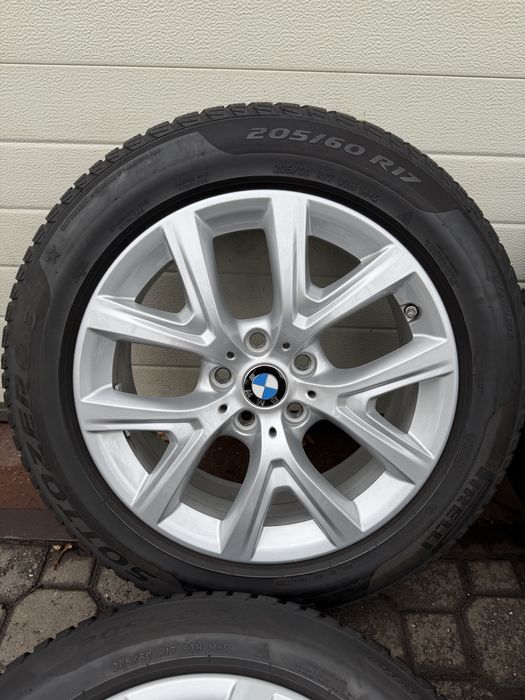 Jante BMW 17 F48 X1 F39 X2 cu 205/60R17 iarna cu senzori