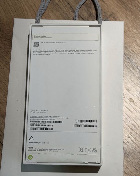 Iphone 16 Pro Max 1TB