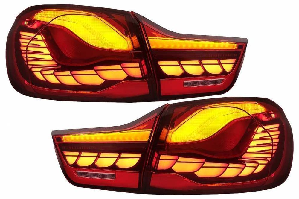 Stopuri OLED BMW Seria 4 F32 F33 F36 M4 F82 F83 (2013-03.2019) Rosu