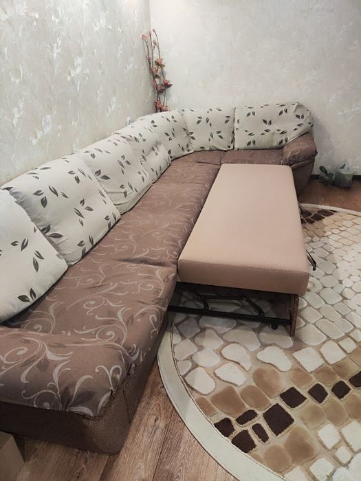 Диван угловой с ящиками