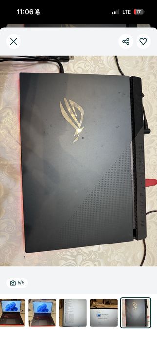 Asus Rog strix игровой ноутбук