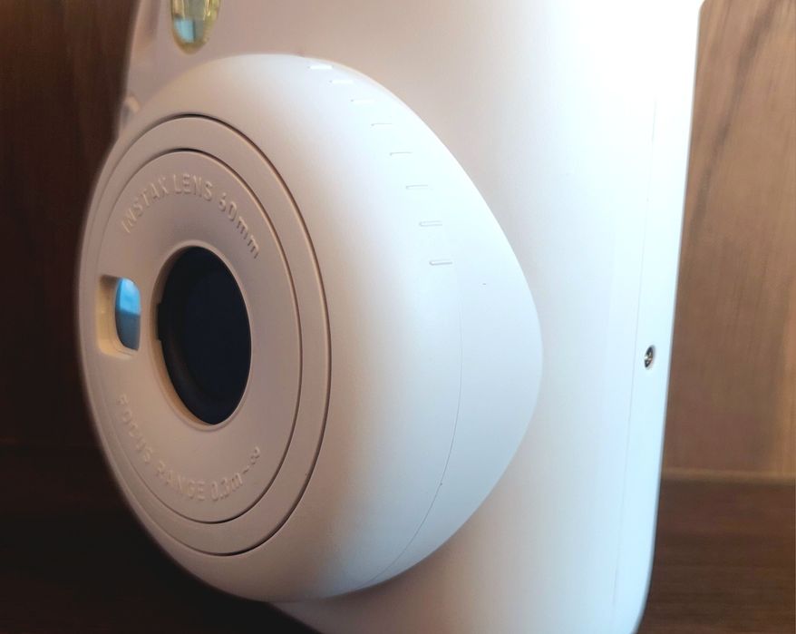 Fujifilm Instax Mini 12 camera (Clay white) +  plastic shell, EVA case