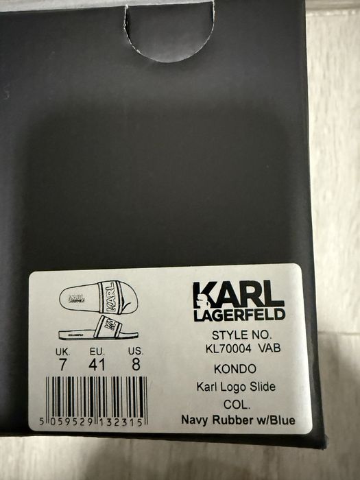 Мъжки чехли Karl Lagerfeld