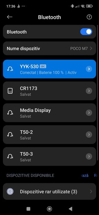 Casca bluetoth YYK-530