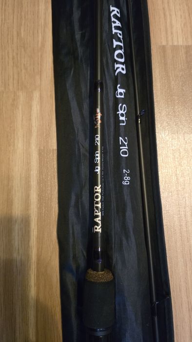 Lanseta Hakuyo Raptor Jig Spin, 2.10m, 2-8g, 2buc