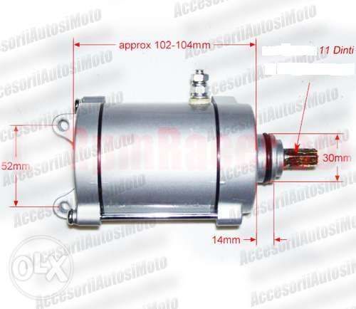 Electromotor ATV CG150 - 200 Honda 9 Dinti - 125cc - 150cc - 200cc NOU