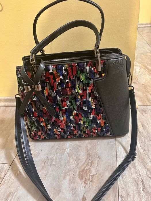 Нова дамска чанта от еко кожа