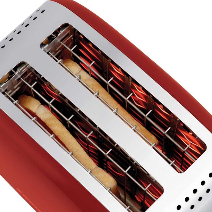 Тостер Russell Hobbs Colors Plus 26554-56, 1600 W, 2 филийки, 6 степени, Бързо препичане