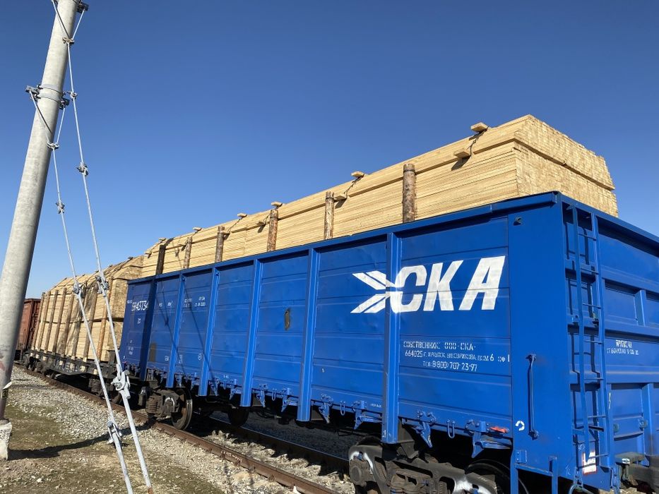 Пиломатериал, обрезная доска хв/п сосна оптом нархда. Томск Белый Яр.