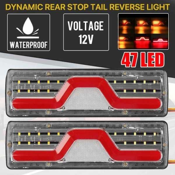 Диодни стопове за ремарке,бус,камион 2бр.12V/24V - 459