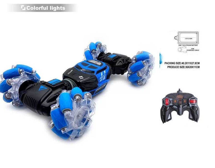 Радиоуправляемая машинка Drift Stunt Twist на сенсорном браслете soatl