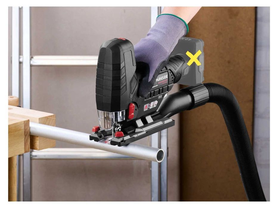 Нов прободен трион безчетков Parkside Performance 12V Зеге