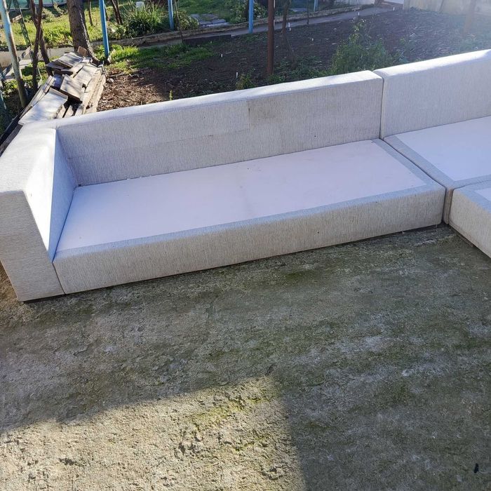 Холов ъглов диван, размери 2.20/2.30