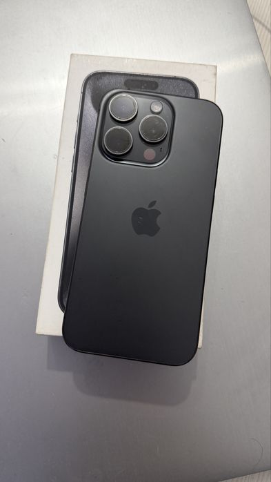 iphone 15 pro черный