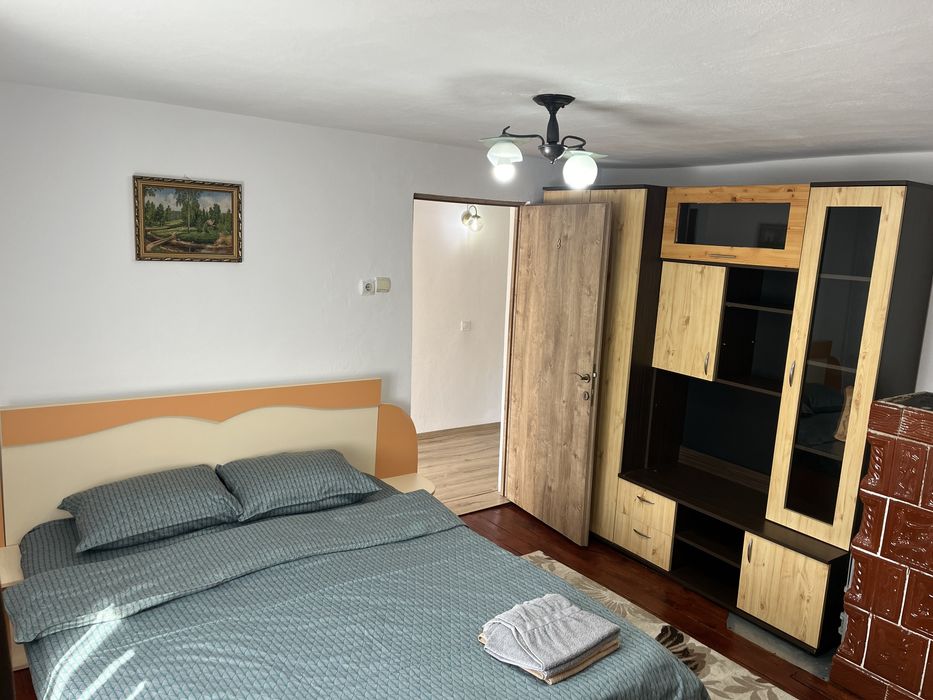 Cabană rustică cu ciubăr de închiriat (OCUPATĂ DE CRĂCIUN ȘI REVELION!)