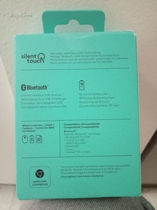 Безжична мишка logitech M240 Silent