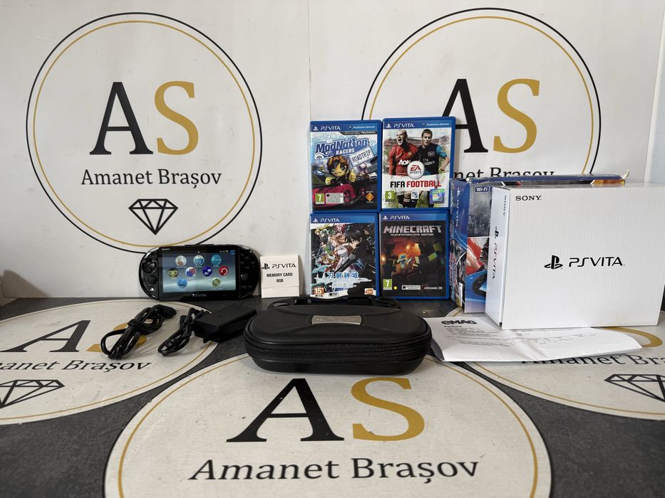 Consola Sony PS Vita Wifi Play Station Vita FullBox impecabil