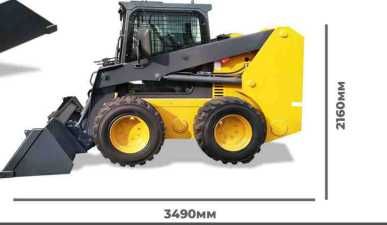 Мини фронтальный погрузчик SAAO SH130