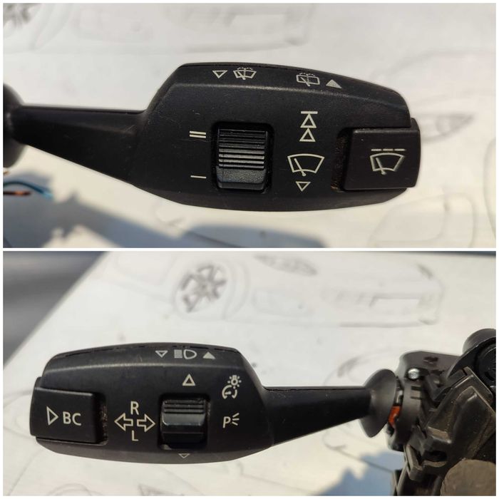 Ansamblu manete comenzi volan + spiră BMW Seria 1 E81 E87 9123034 2009 / [2004-2011] / (5A3)