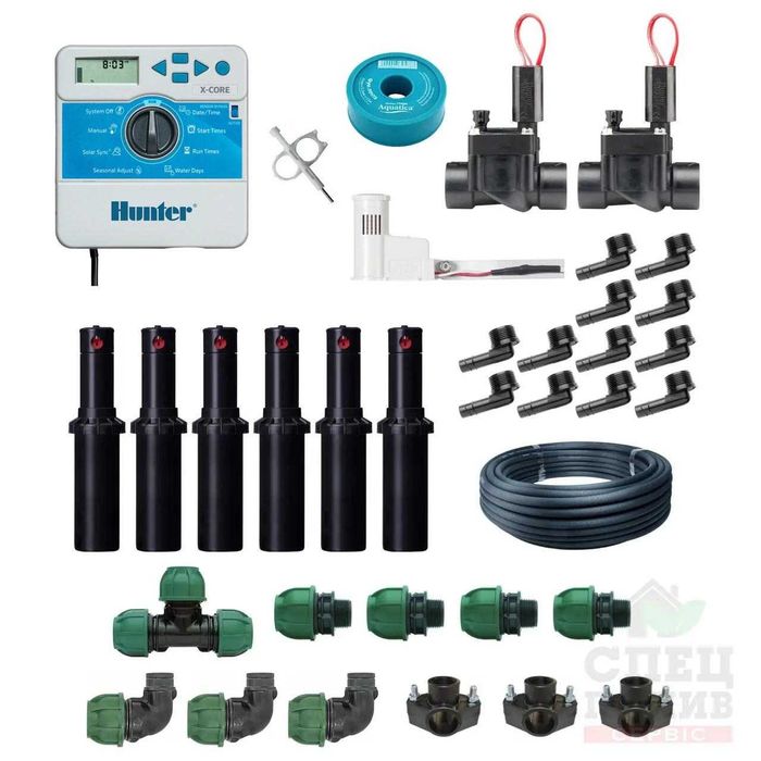 Газон автополив под ключ