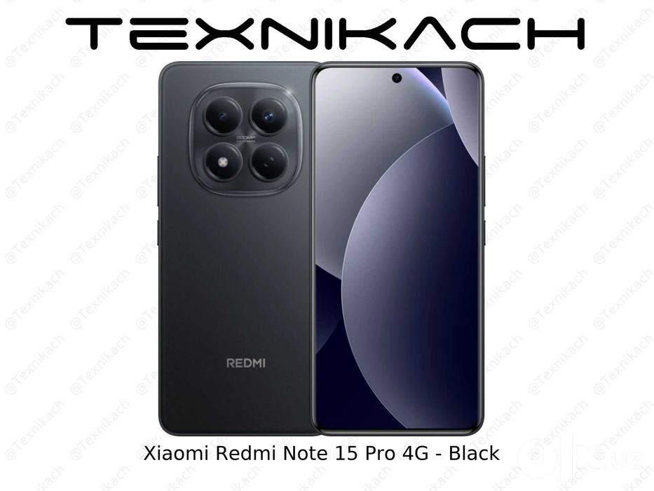 Xiaomi Redmi Note 15 Pro 4G • Yetkazib berish • Tekshirib to‘lash