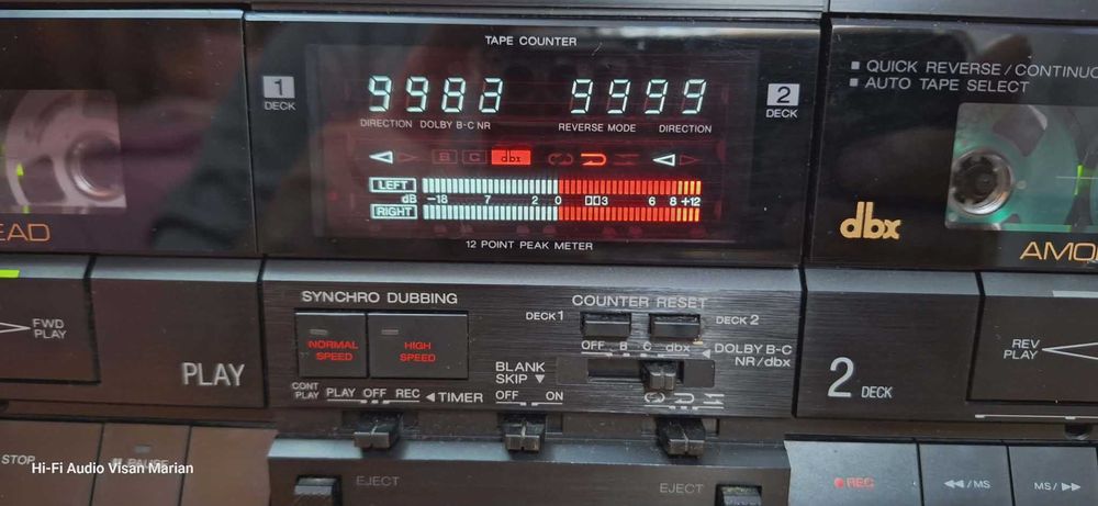 Deck Aiwa AD-WX808 Cu dbx