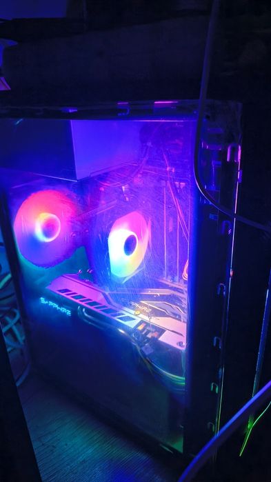Pc Rgb gen 4 ddr 3 rx 580 saphire