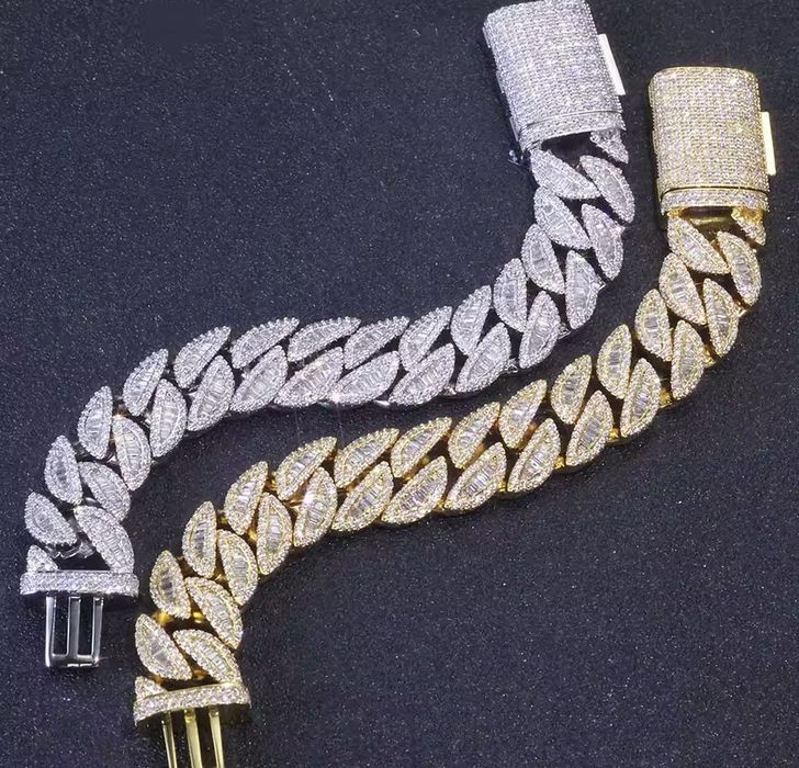 Bratara si lant placate cu metale pretioase