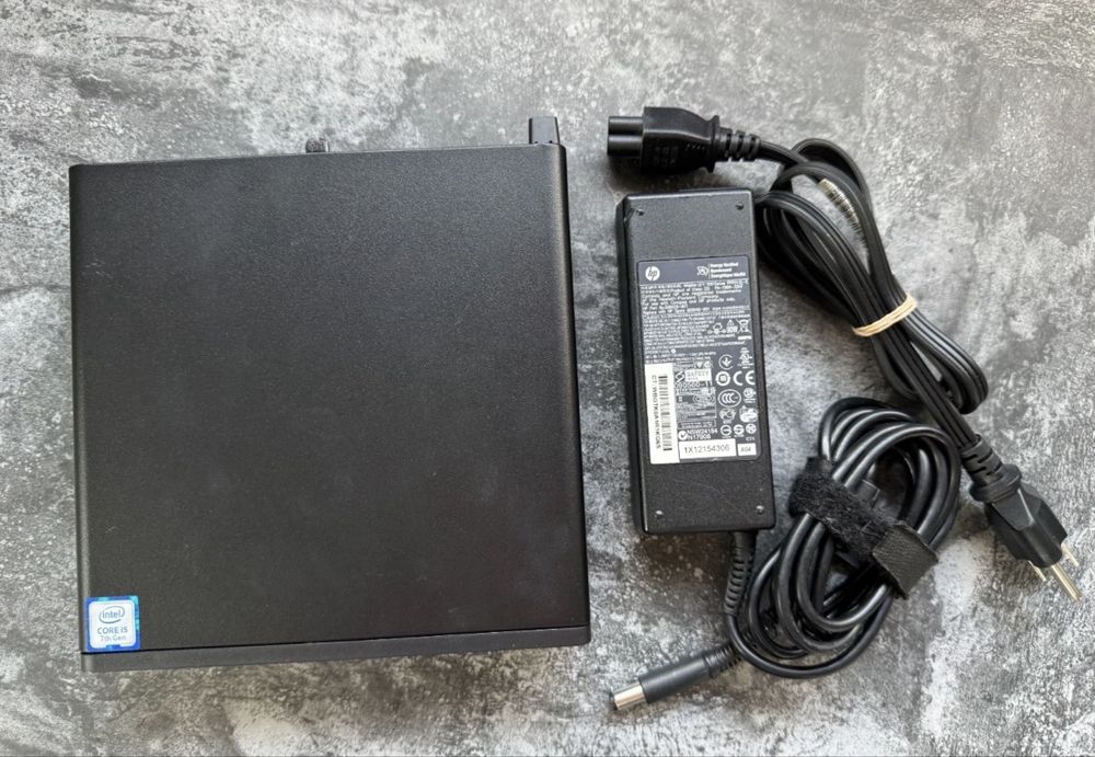 HP g3 мини пк i5-7gen 8gb 256 ssd mini pc DP HDMI nvme sata