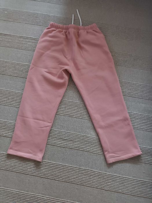 pantaloni de trening baggy roz crem marimea XL