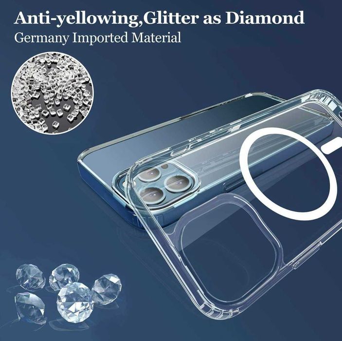 Husa transparenta MagSafe pt. iPhone 12 / 12 Pro / 12 Pro Max