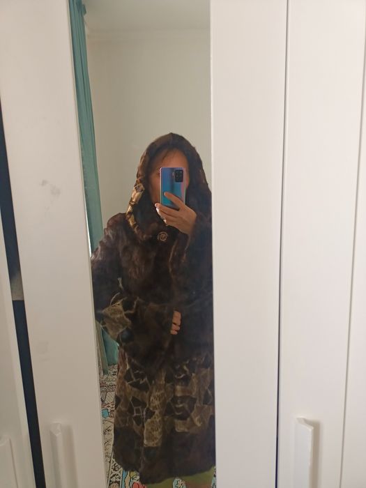 Шуба норковая, б/у