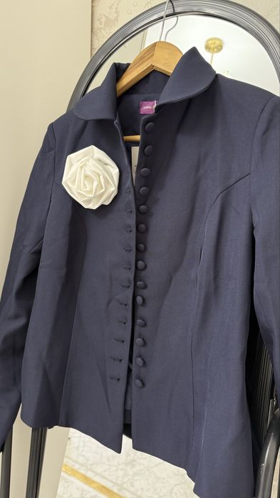 Пиджак размер 44 сини