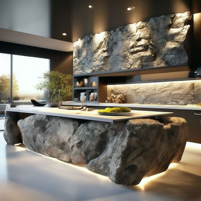 Камни, Баррельефы, Камины