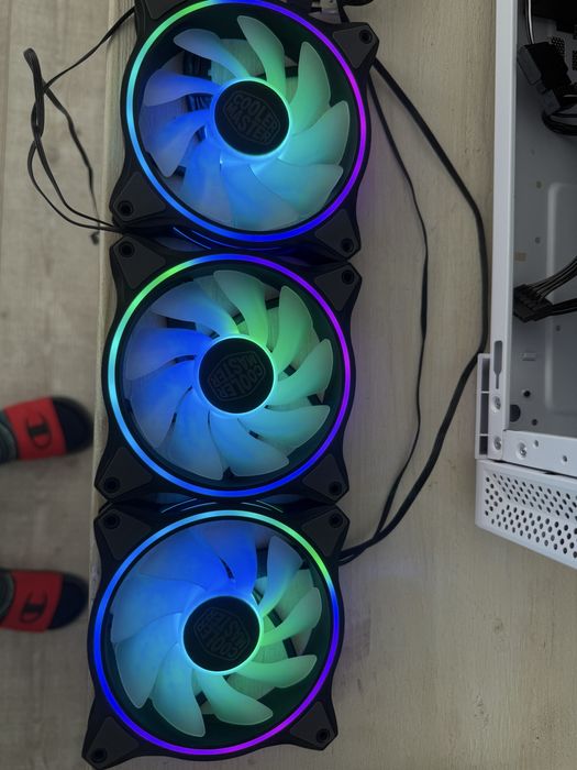 set ventilatoare cooler master master fan argb