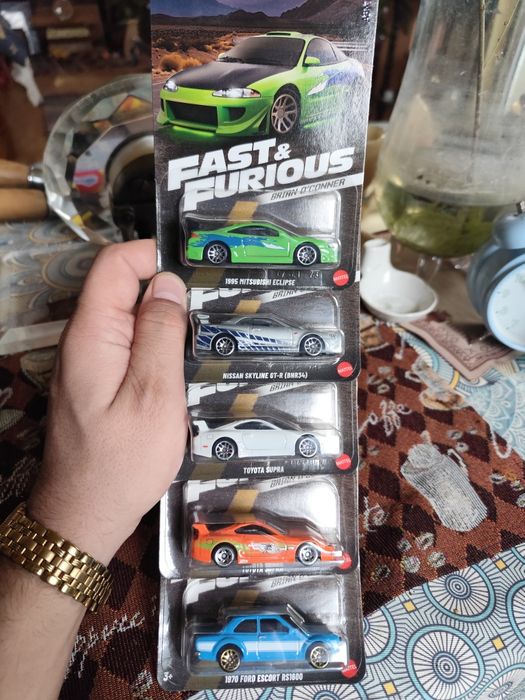 Сет Бързи и яростни на Хот уилс Hot wheels