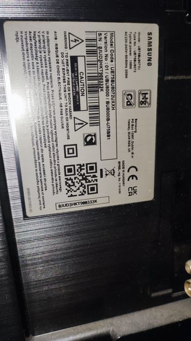 Vând Smart TV 4K ultra HD defect diagonală 189 cm